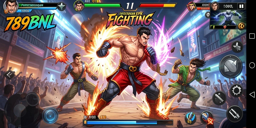 Gameplay seru dan penuh aksi di 789BNL.