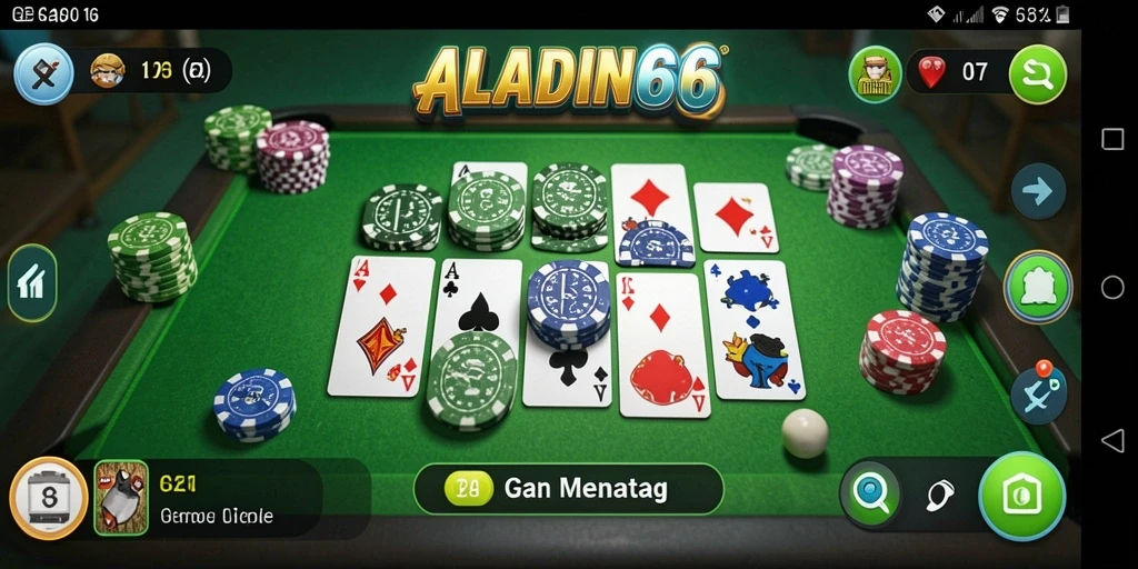 Tampilan gameplay ALADIN66 yang menarik dan seru.