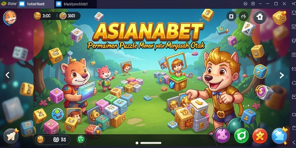 Tampilan gameplay ASIANABET yang menantang dan menyenangkan.