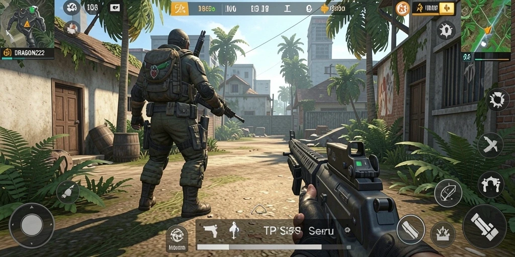 Tangkapan layar gameplay seru dari DRAGON222, menunjukkan tempur yang mendebarkan.
