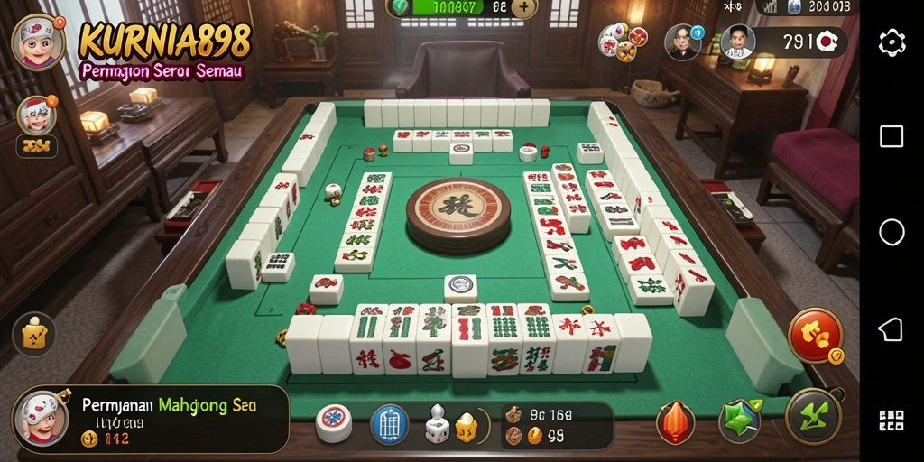 Menampilkan gameplay Mahjong yang menarik dan seru.