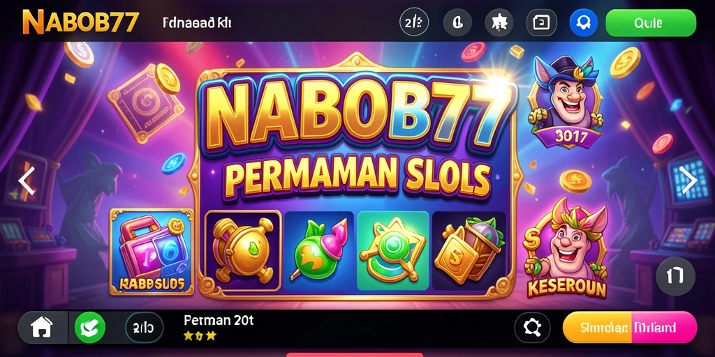 Tampilan menakjubkan dari gameplay NABOB77 yang penuh keseruan.