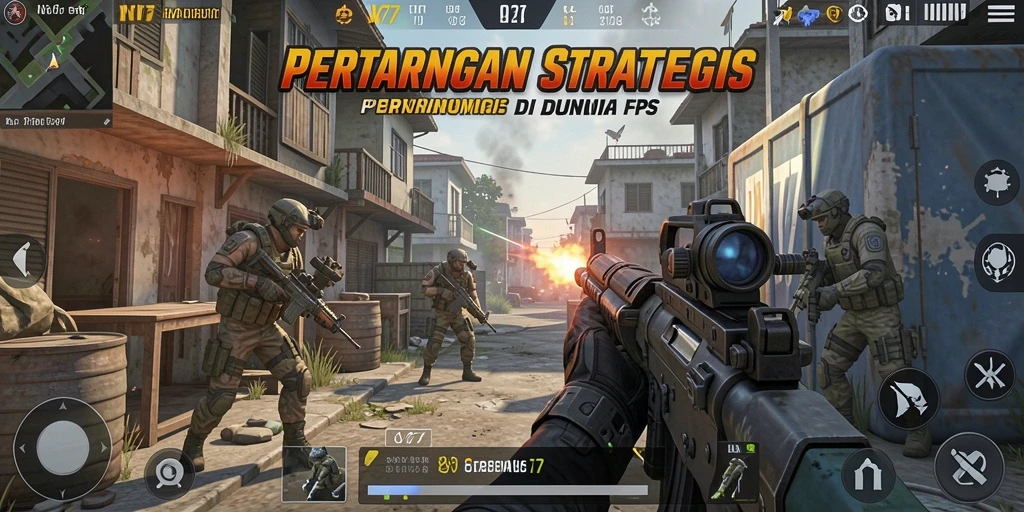 Tampilan gameplay NV77 yang penuh aksi dan seru