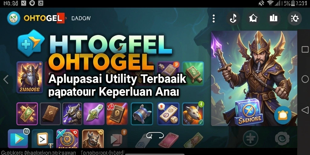 Tampilan antarmuka utama OHTOGEL yang intuitif dan mudah digunakan.